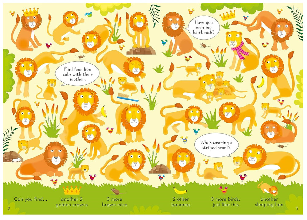 Libro Didáctico Búsqueda Mundo Animales Para Niños