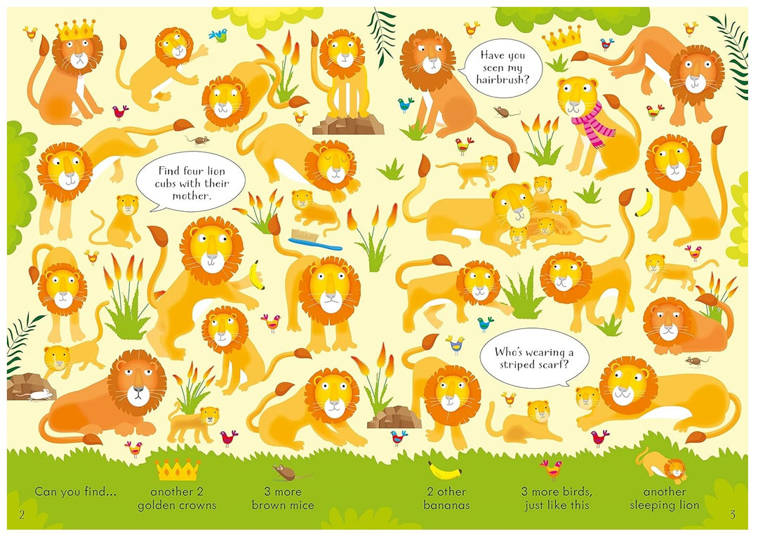 Libro Didáctico Búsqueda Mundo Animales Para Niños