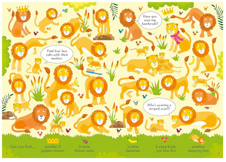 Libro Didáctico Búsqueda Mundo Animales Para Niños