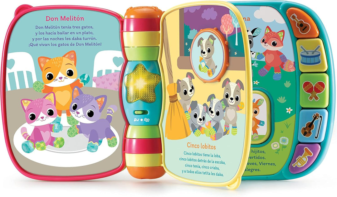 Juguete Libro Primeras Canciones Para Bebés