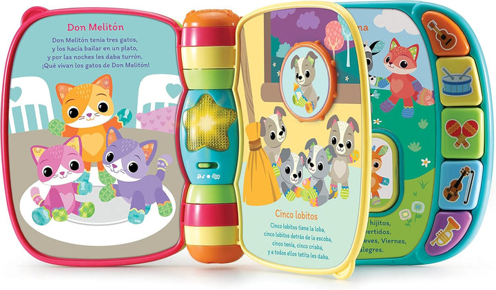 Juguete Libro Primeras Canciones Para Bebés