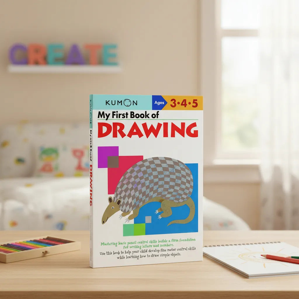 Libro Kumon  My First Book of Drawing para niños