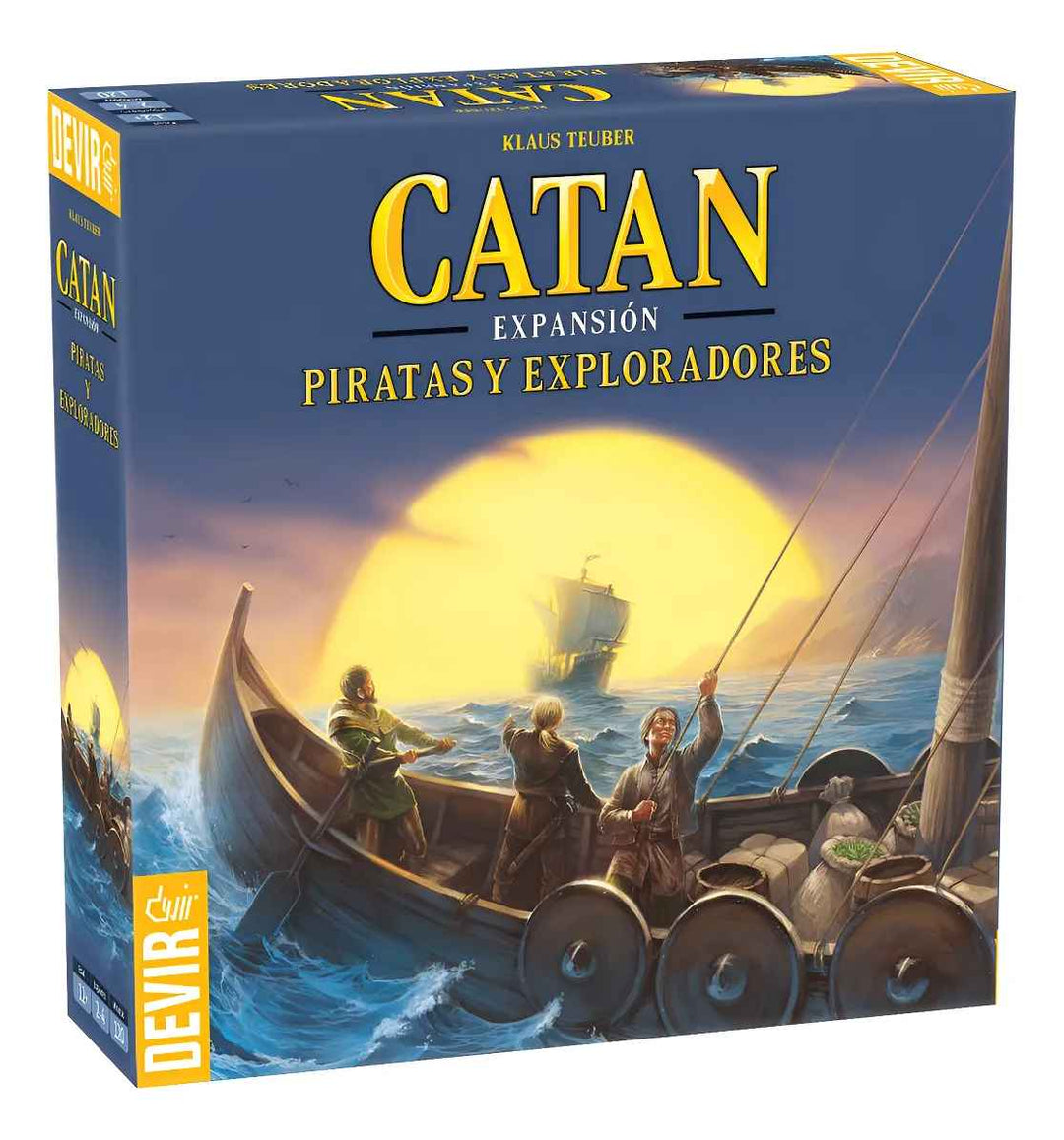 Juego Catan Expansión Piratas Y Exploradores