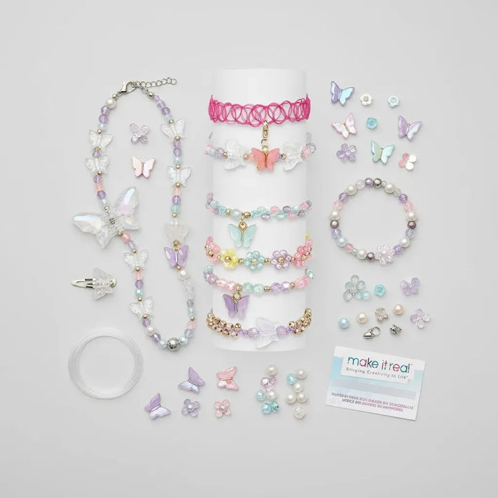 Set De Creación De Pulseras Mariposa Mágicas Para Niñas