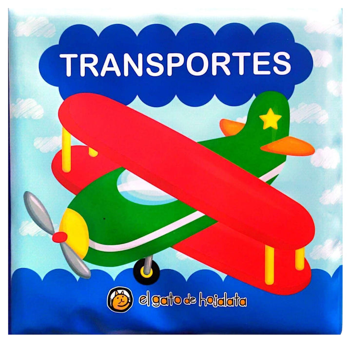 Libro Infantil para el Baño Transportes Para Niños