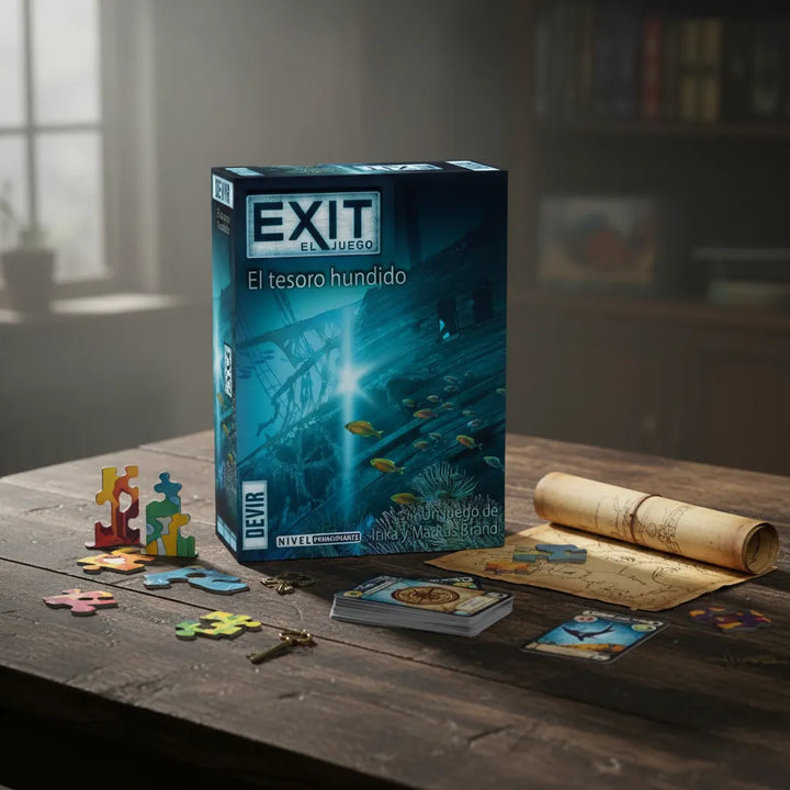 Juego De Mesa Exit El Tesoro Hundido Adultos