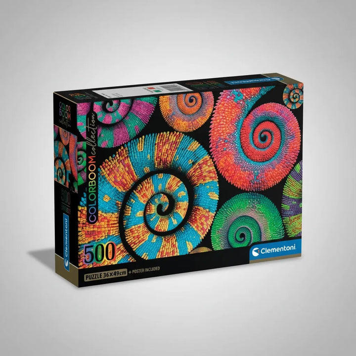 Rompecabezas 500 Piezas Colorboom Curly Tails Clementoni