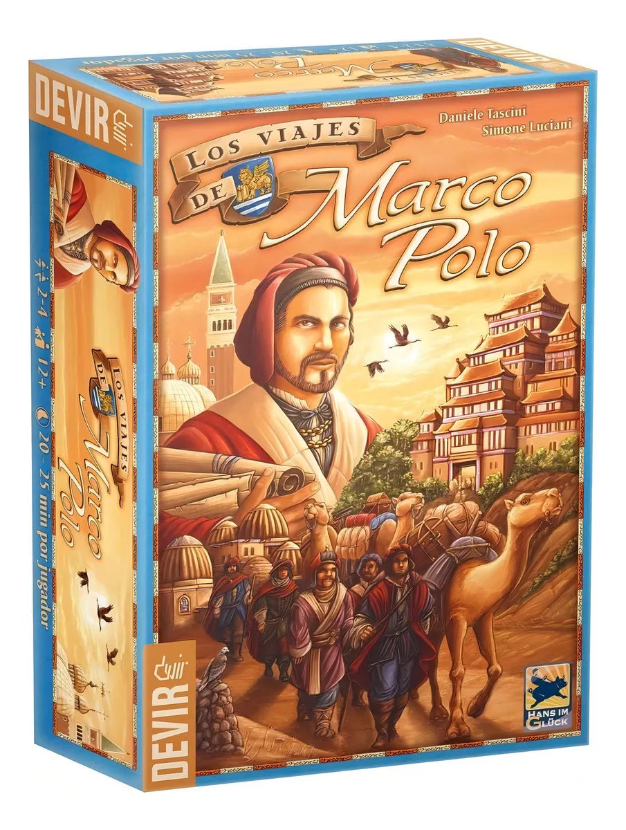 Juego De Mesa Los Viajes De Marco Polo Adultos