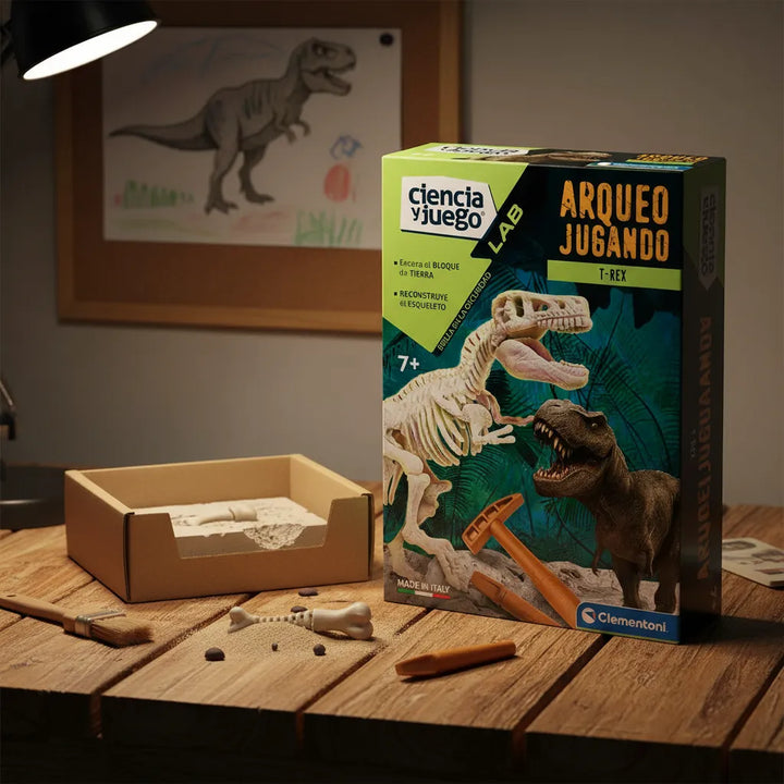 Juego Didáctico T-rex Fosforescente Niños