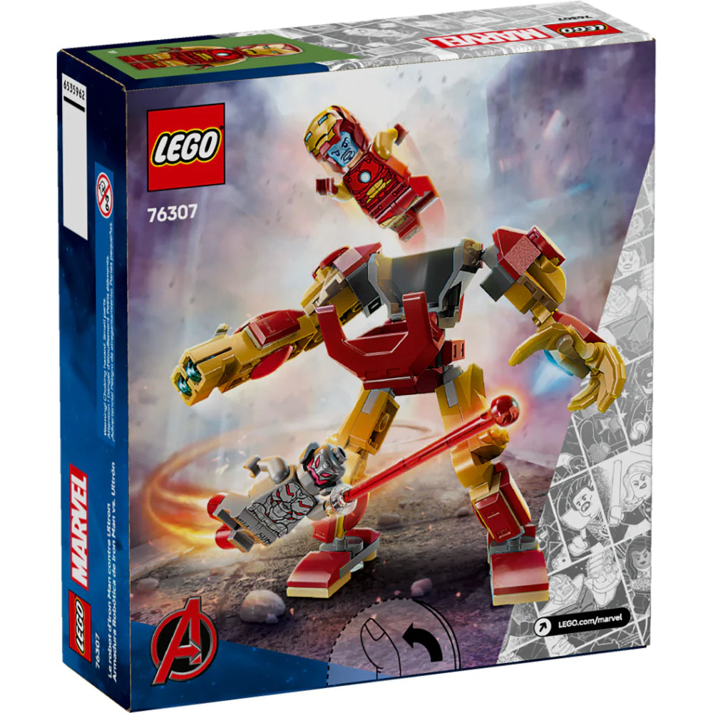 Juego Lego 101 Piezas Iron Man Vs. Ultrón Niños