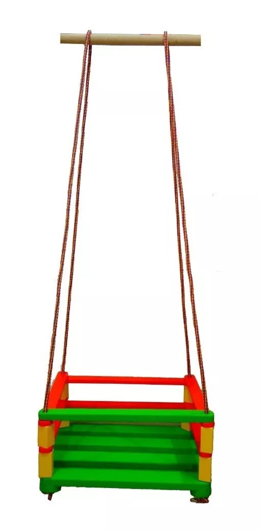 Juguete Columpio De Madera Resistente  Para Niños