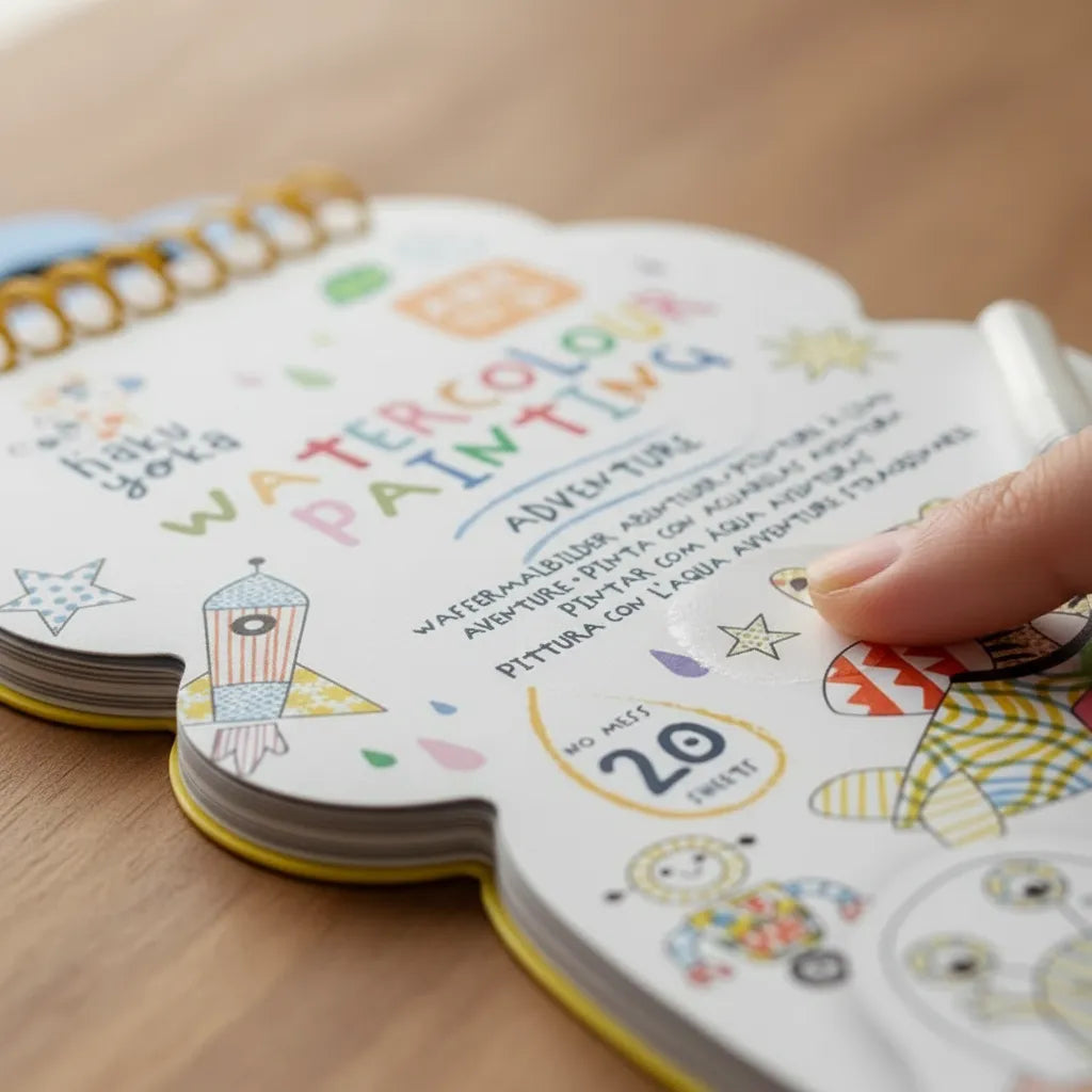Libro De Pintura Aventura Borrable Para Niños