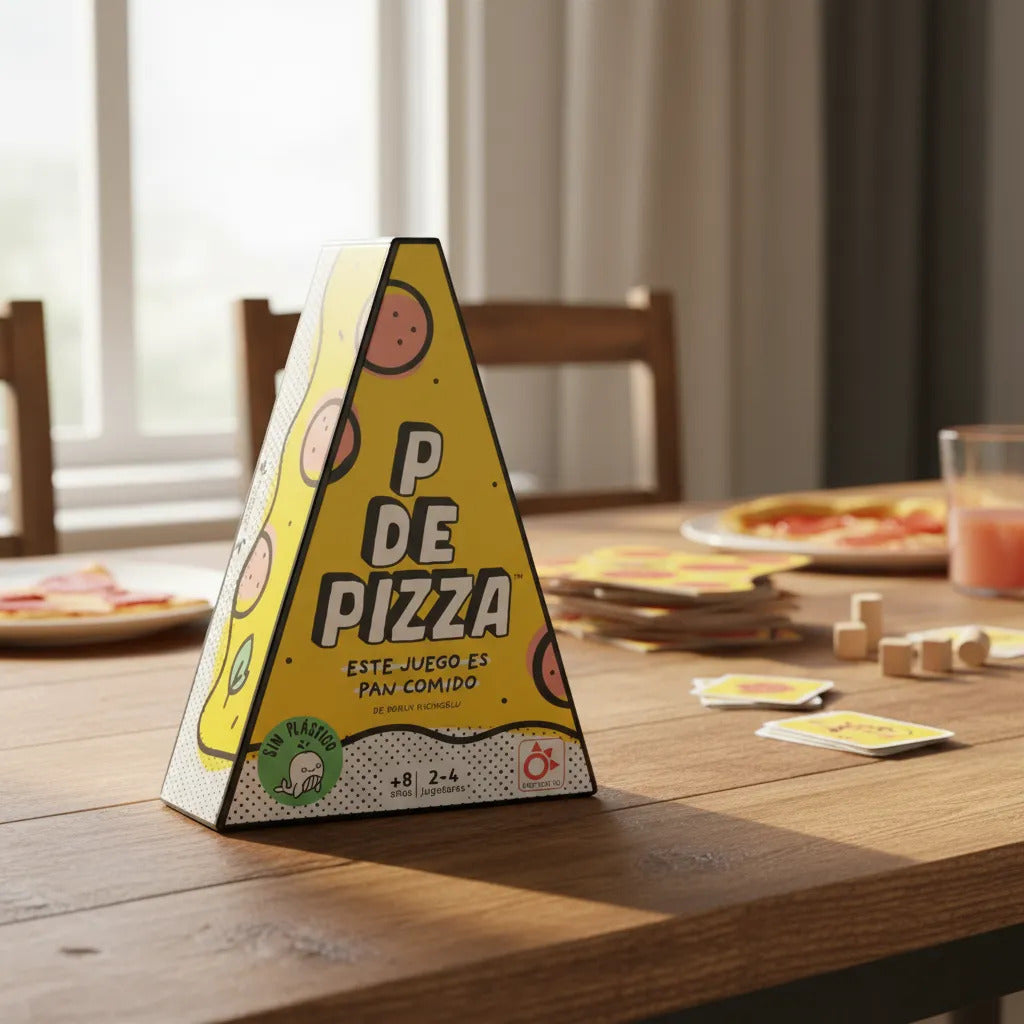 Juego De Mesa P De Pizza Destreza Mental Para Niños Familia