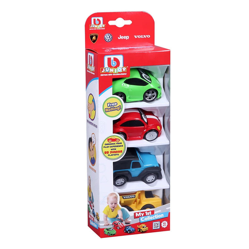Juego Autos Coleccionables 4 Unidades Niños