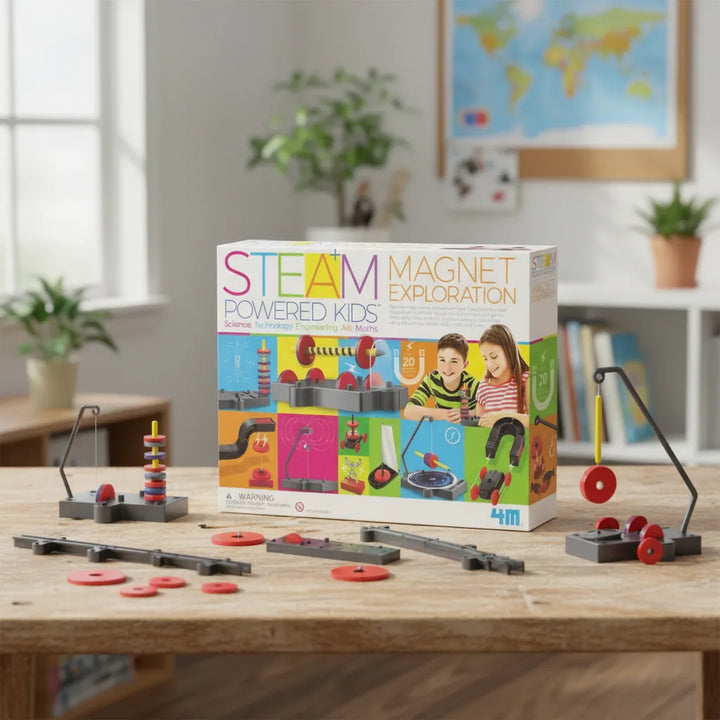 Experimentos STEAM Exploración Magnética