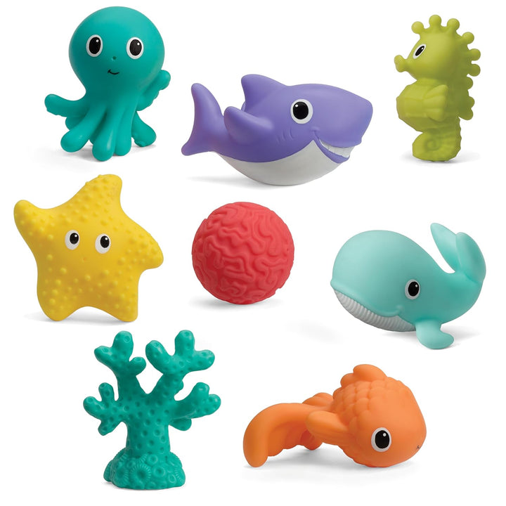 Set De Juguetes De Baño Para Bebés  Animales