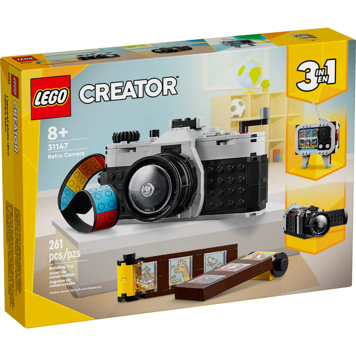 Lego Armatodo Cámara Retro 261 Piezas Para Niños