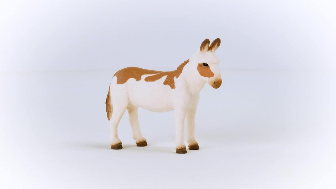 Figura Burro Americano Pinto Pintada A Mano Schleich