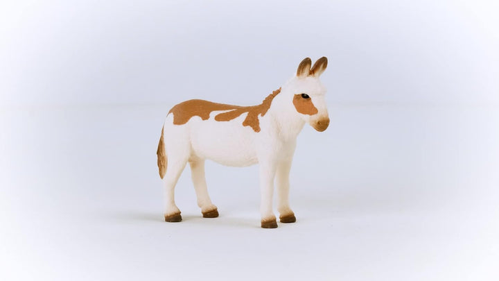 Figura Burro Americano Pinto Pintada A Mano Schleich