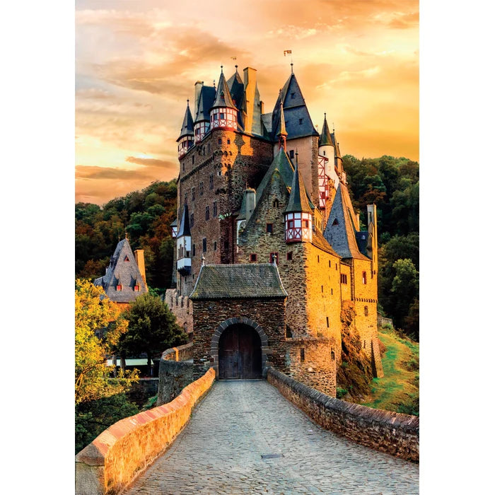 Rompecabezas 1000 Piezas Castillo De Eltz Clementoni Adultos