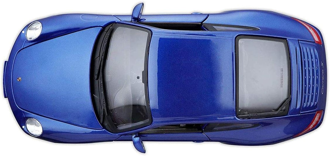Carro Coleccionable 1/36 Porshe 911 Carrera 4s Azul