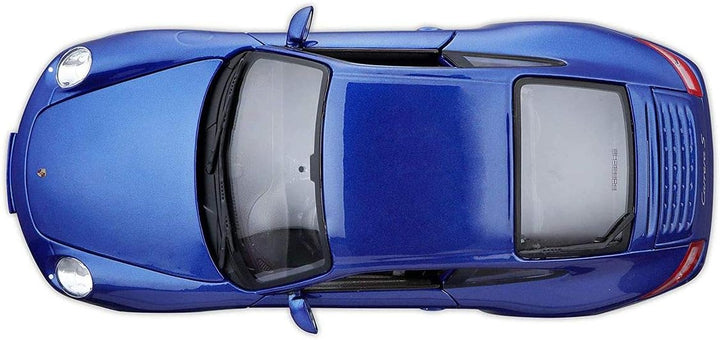 Carro Coleccionable 1/36 Porshe 911 Carrera 4s Azul