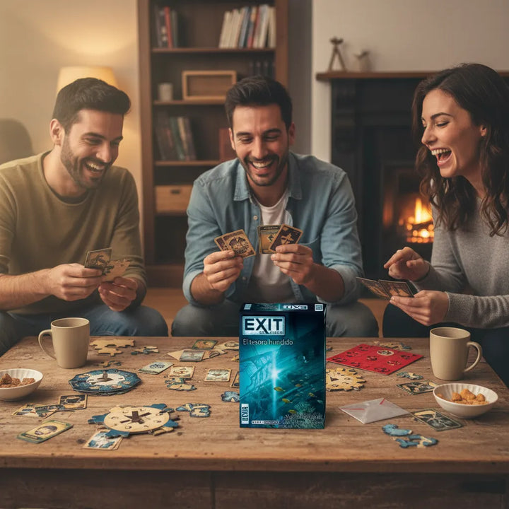 Juego De Mesa Exit El Tesoro Hundido Adultos