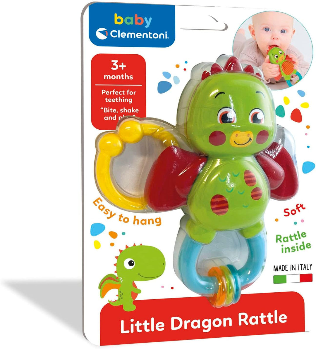 Juego Sonajero Dragón Mordedor Para Bebé