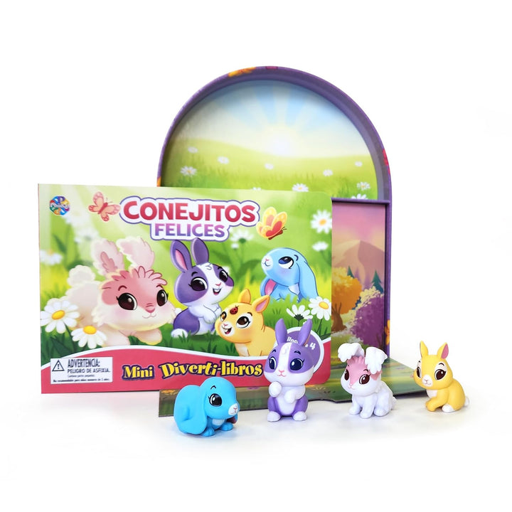 Libro Mini Divertilibros Conejos Para Niños