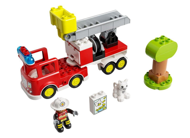 Juego Camión Bomberos Luz Y Sonido