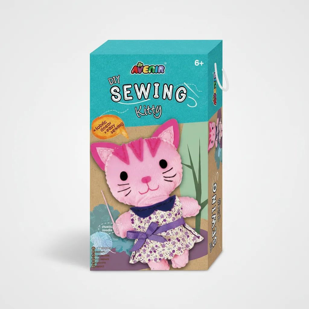 Set De Arte Y Manualidades Amigos Tejidos Gato
