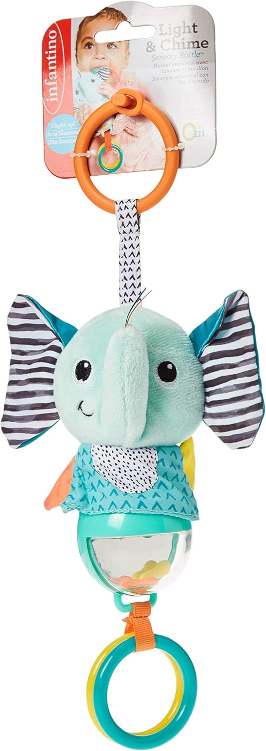 Juguete Sonajero Bebé Estimulación Elefante