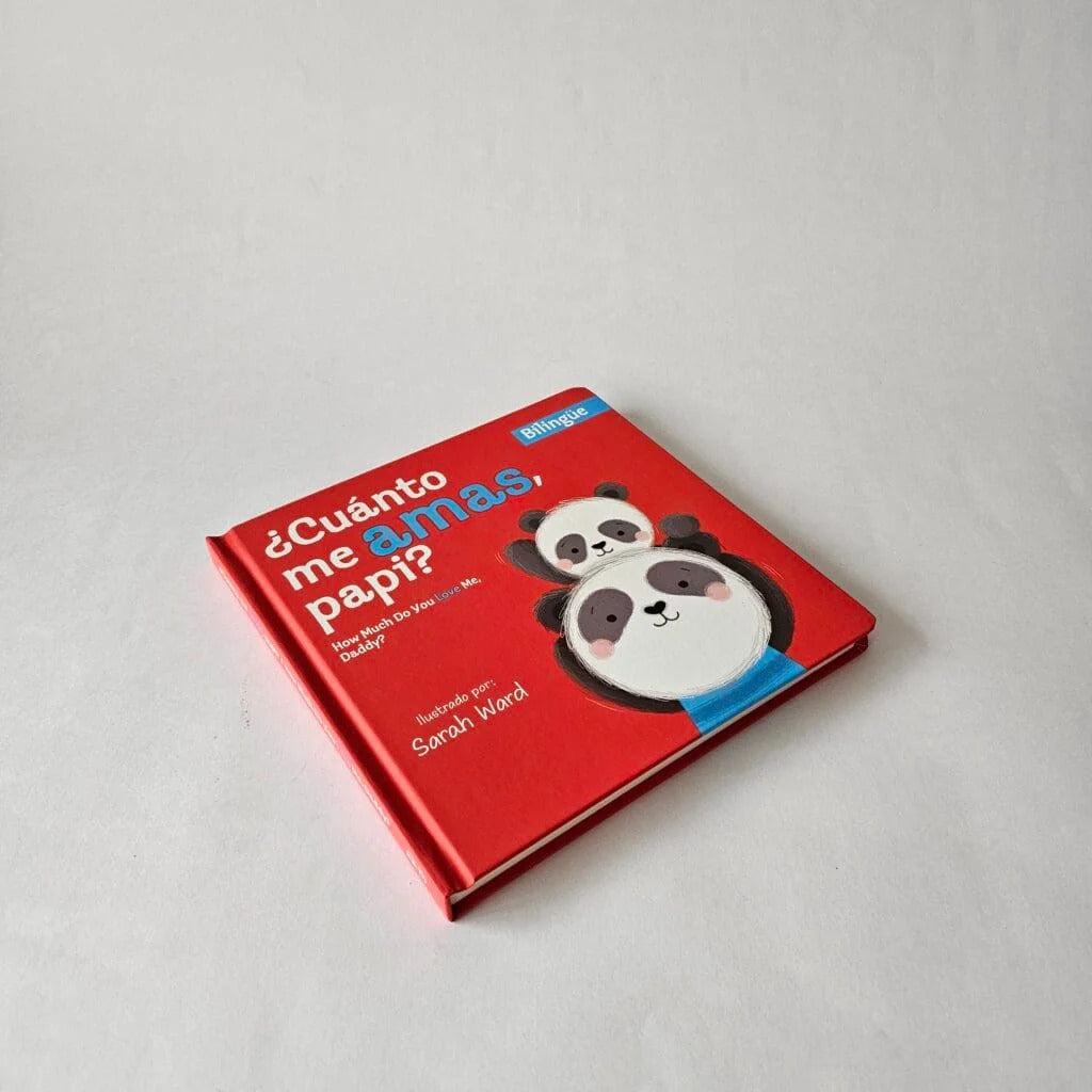 Libro Cuanto Me Quieres papá Bilingüe Para Niños
