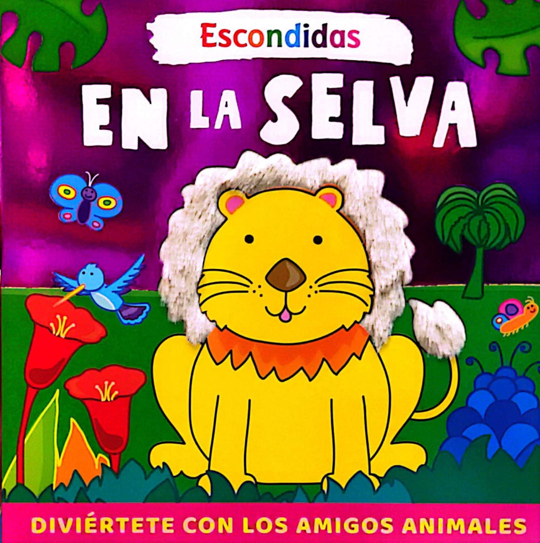Libro Infantil Texturas Escondidas En La Selva
