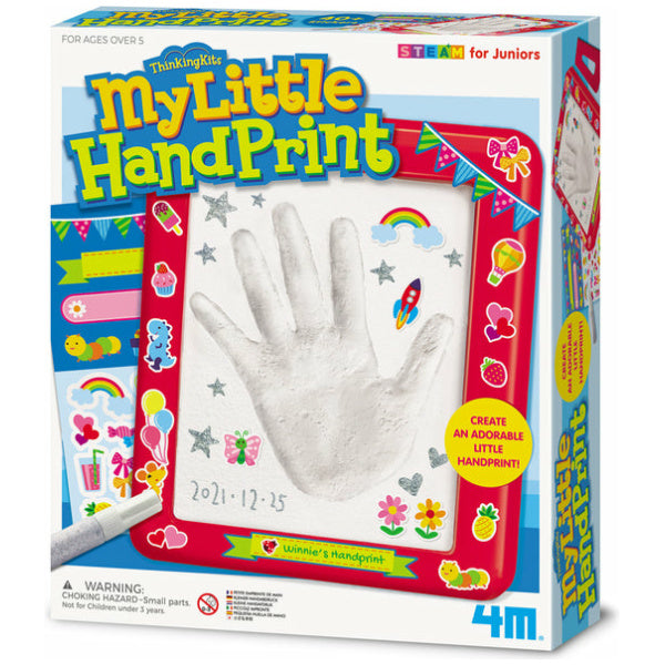 Juego De Crea Mi Pequeña Huella Para Niños