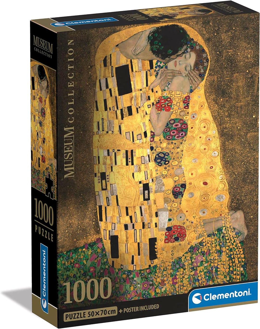 Rompecabezas 1000 Piezas Obra  El Beso Klimt