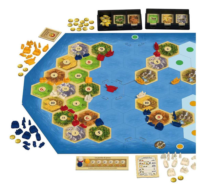 Juego Catan Expansión Piratas Y Exploradores