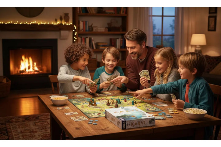 Juego De Mesa Karvi Vikingo Estrategia Para Niños