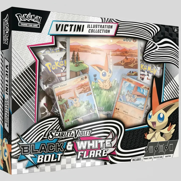 Colección De Ilustraciones Victini De Pokémon Tcg Escarlata