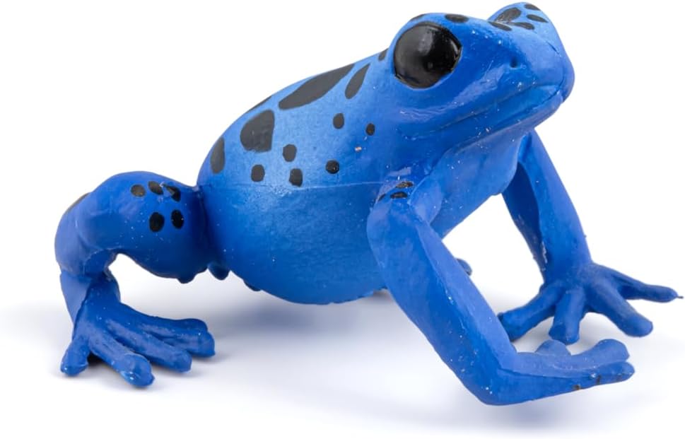 Figura Coleccionable Rana Ecuatorial Pintada A Mano