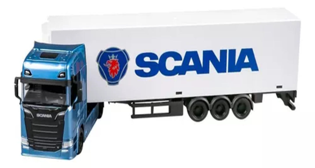 Camión Con Trailer Escala 1/43 Bburago