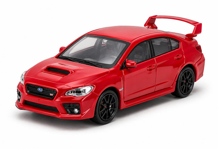 Carro Coleccionable A Escala 1:36 Subaru Wrx Sri 2017 Rojo