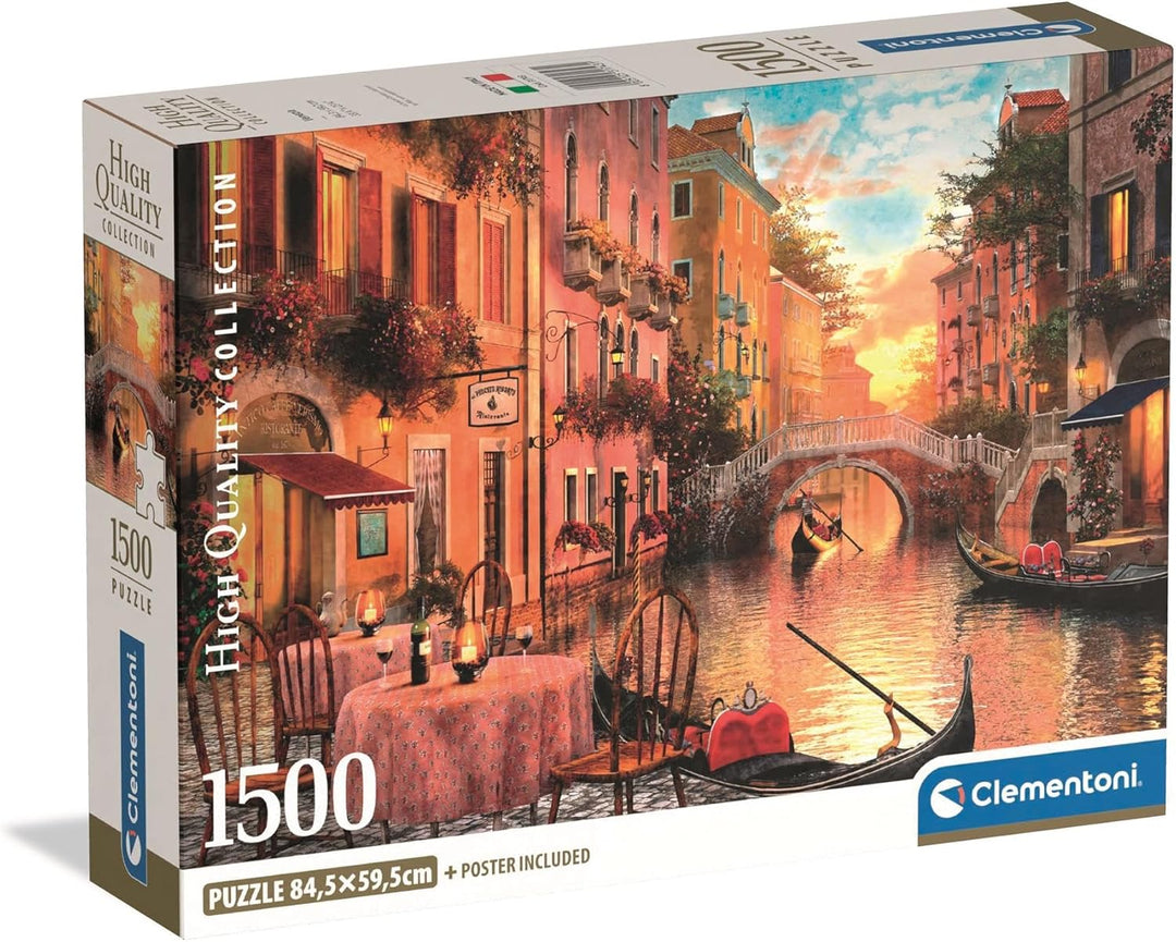 Rompecabezas 1500 Piezas Canal De Venecia