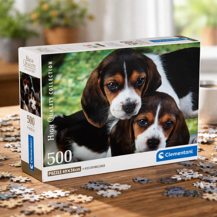 Rompecabezas 500 Piezas Cachorros Clementoni Adultos