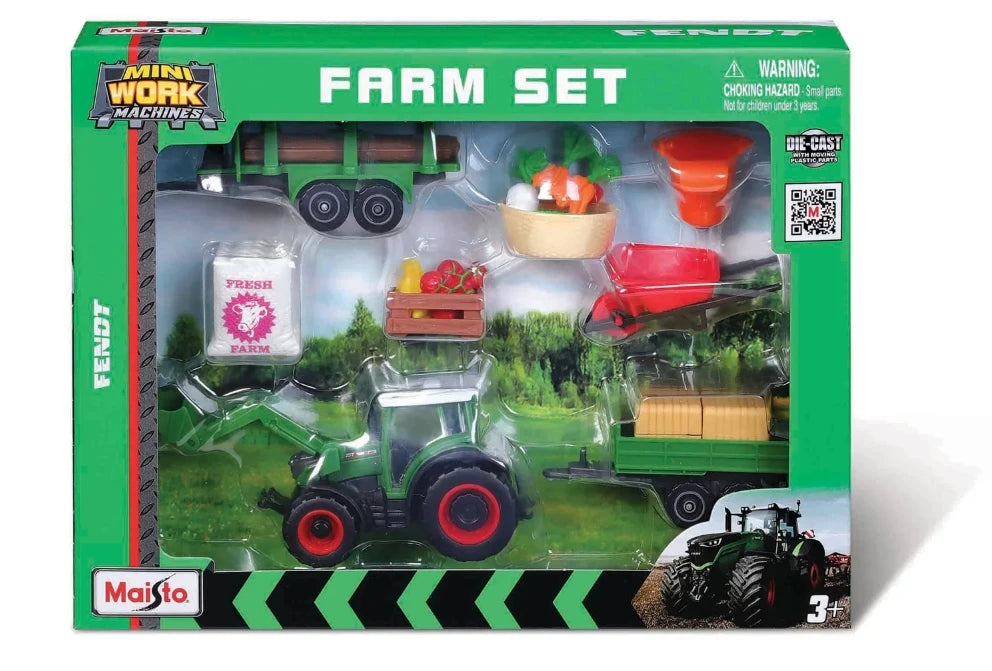 Set De Granja Y Maquinas Diecast Maisto