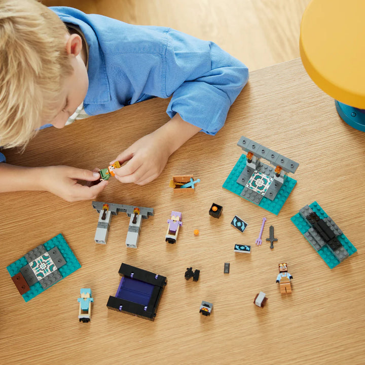 Lego Construcción La Armería 203 Piezas para Niños