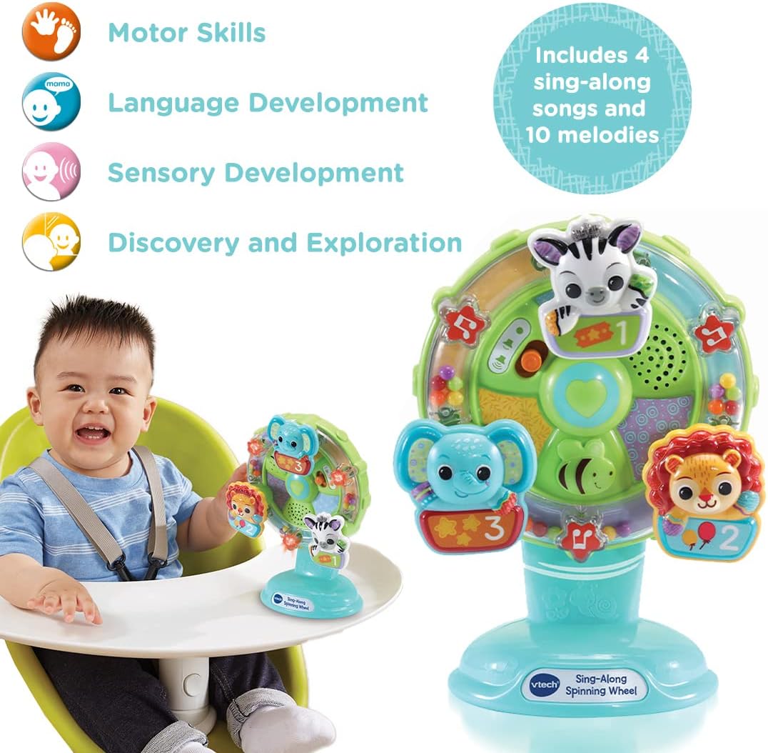 Juguete Estimulación Noria Musical Para Bebés