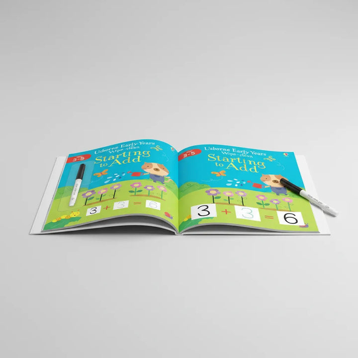 Libro Infantil  Aprendizaje Actividades Borrable Niños
