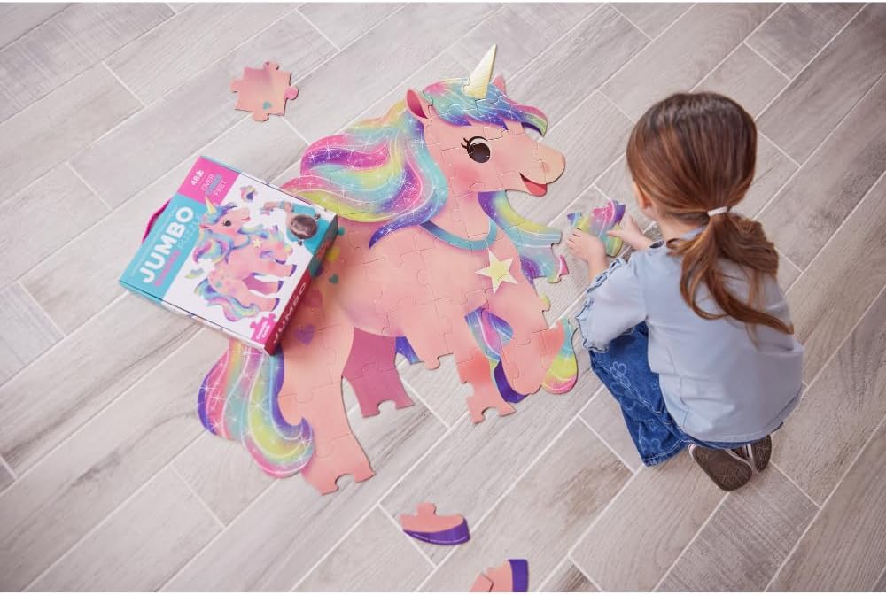 Rompecabezas Jumbo Unicornio 48 Piezas Para Niños