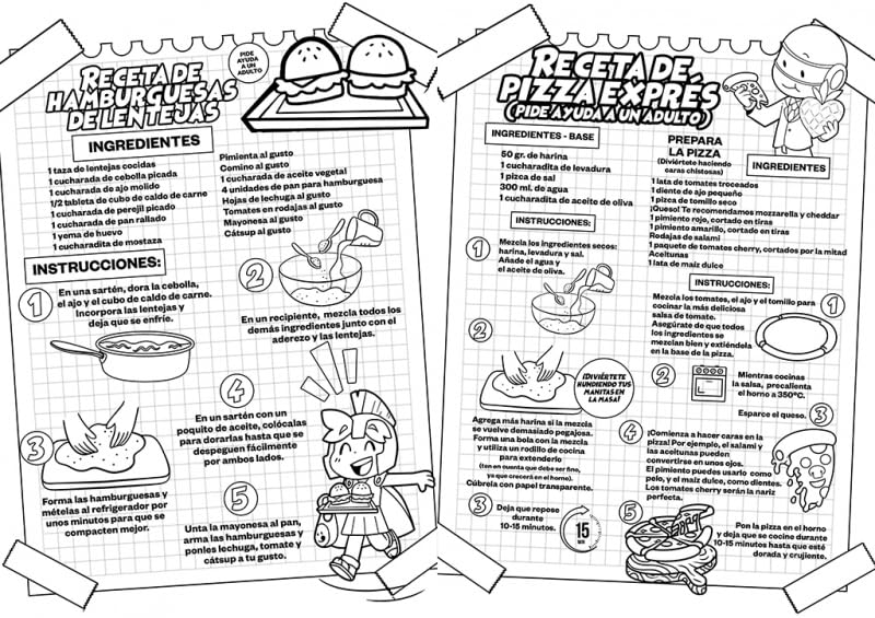 Libro Para Colorear Y Actividades Invictor Y Mayo Niños